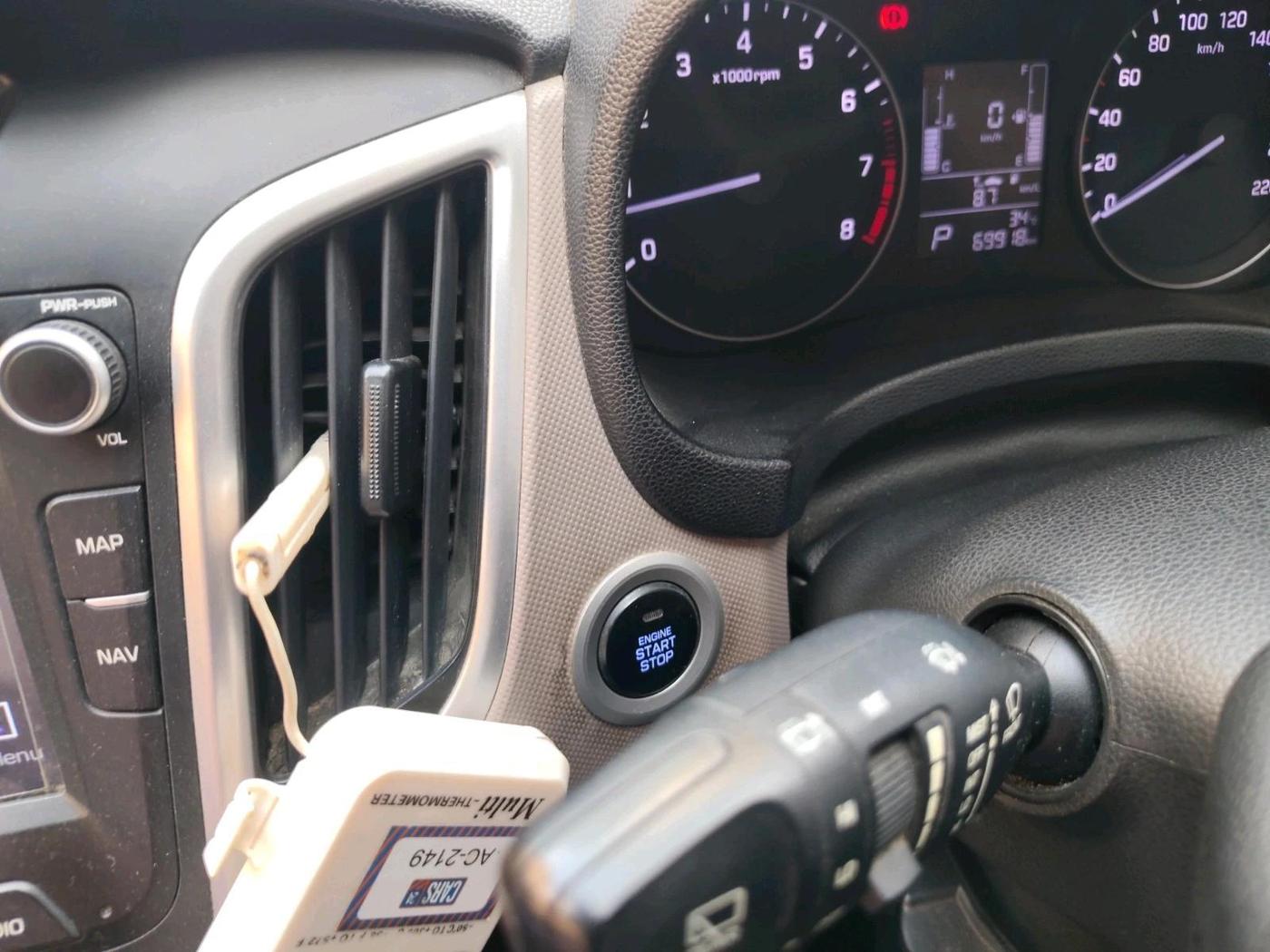 2018 Hyundai Creta SX AT 1.6 PETROL, Petrol, Automatic, 69,918 km, interior