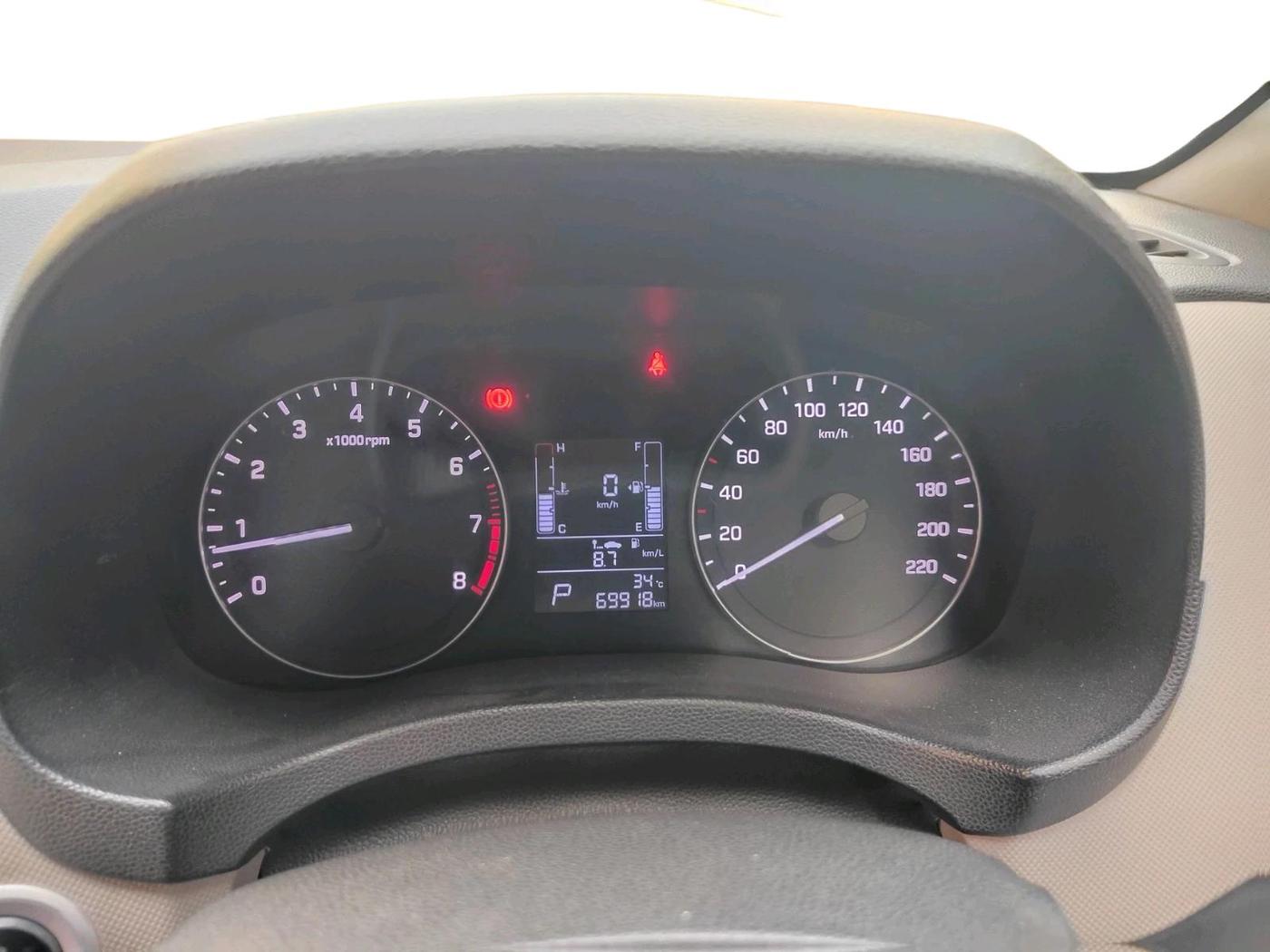 2018 Hyundai Creta SX AT 1.6 PETROL, Petrol, Automatic, 69,918 km, interior
