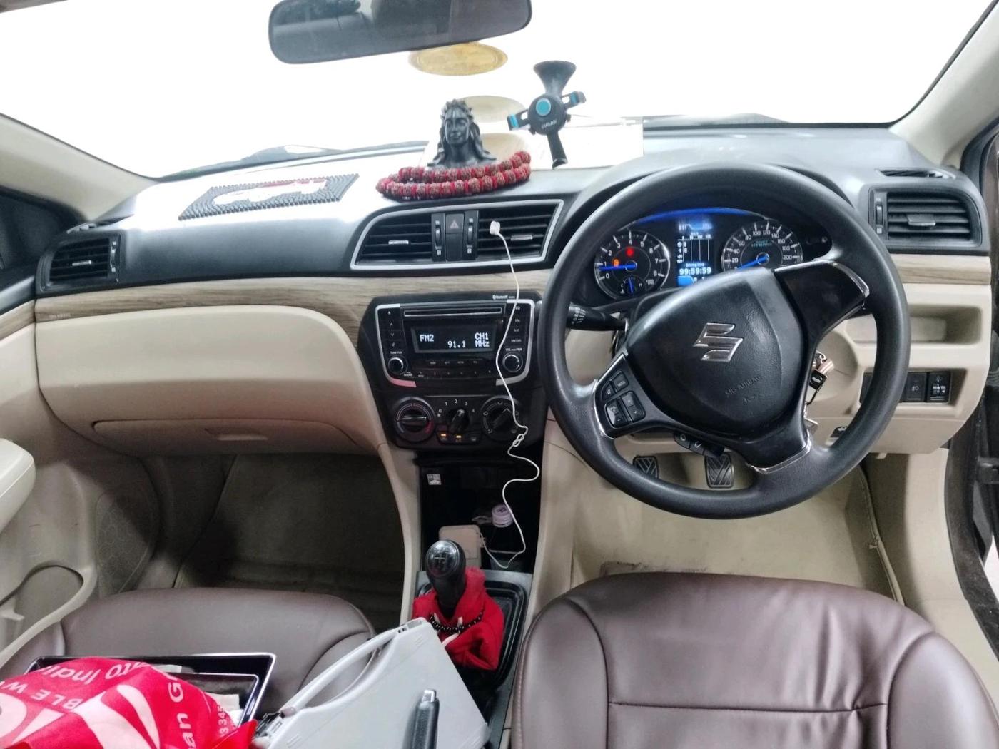 2018 Maruti Ciaz SIGMA 1.5 SHVS MT  PETROL, Petrol, Manual, 22,135 km, interior