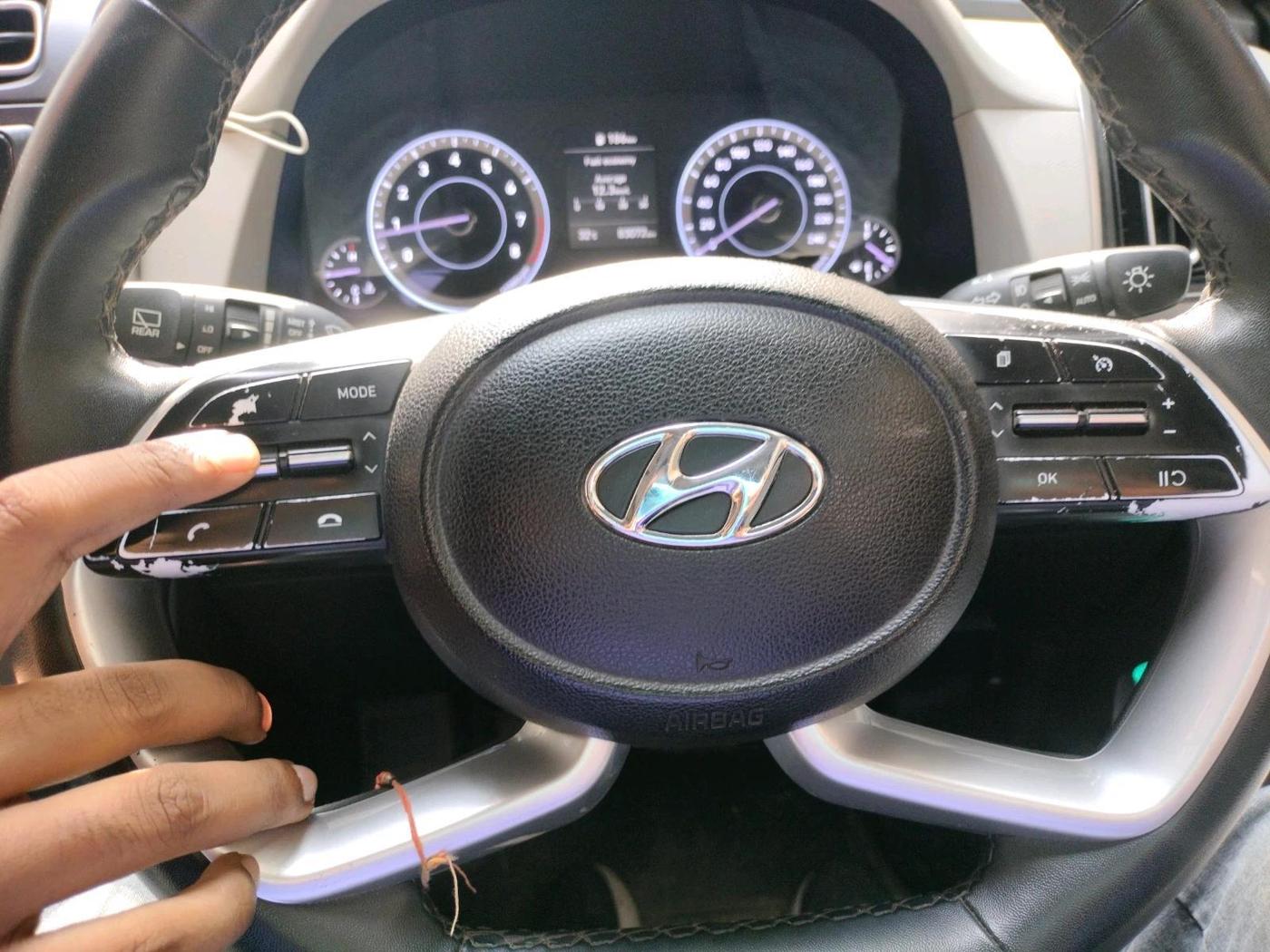 2022 Hyundai Creta SX EXECUTIVE 1.5 PETROL, Petrol, Manual, 83,072 km, interior