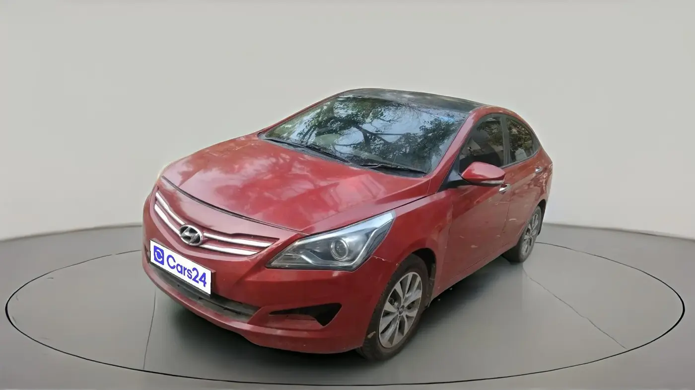2015 Hyundai Verna FLUIDIC 4S 1.6 VTVT S(O), Petrol, Manual, 66,111 km, exterior