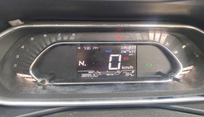 2022 Tata NEXON XZA PLUS SUNROOF PETROL, Petrol, Automatic, 38,953 km, interior