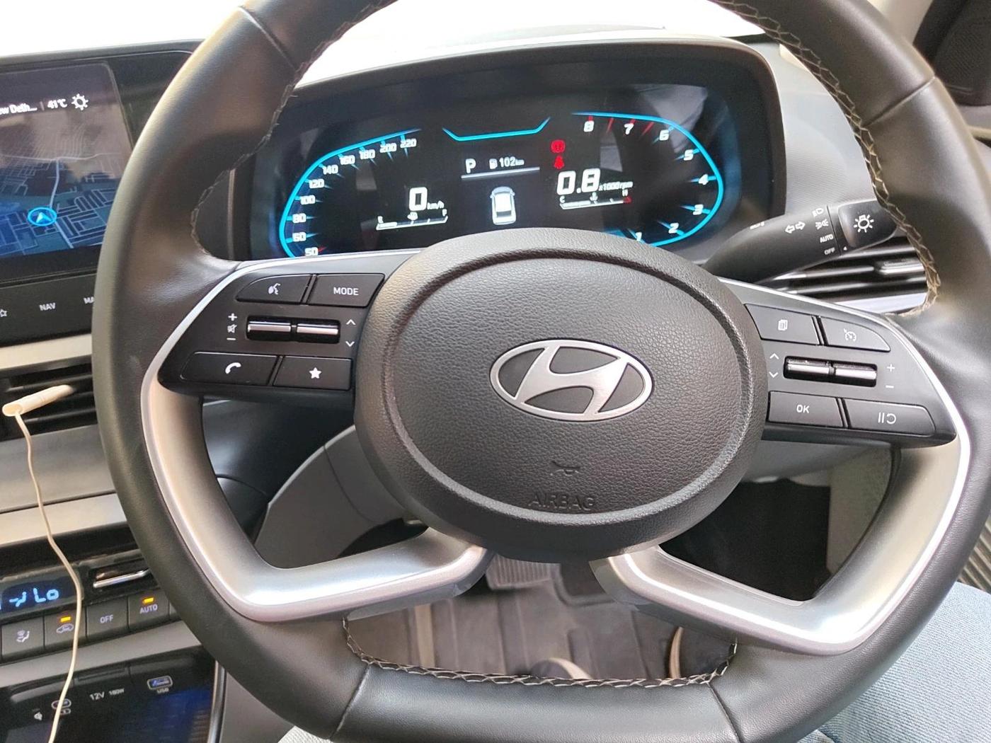 2024 Hyundai NEW I20 ASTA (O) 1.2 IVT, Petrol, Automatic, 18,132 km, interior
