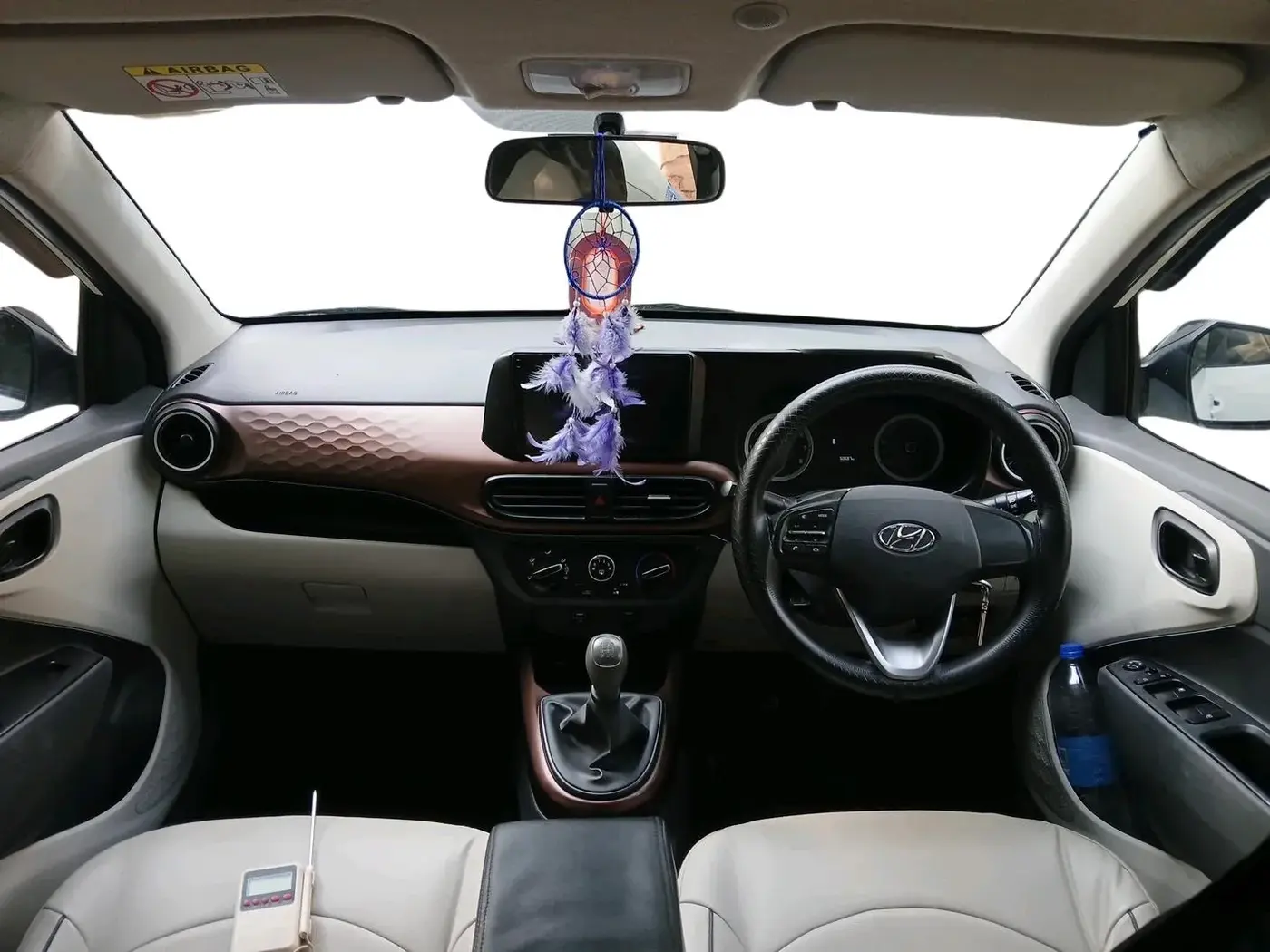 2022 Hyundai AURA S 1.2 CNG, CNG, Manual, 50,687 km, interior