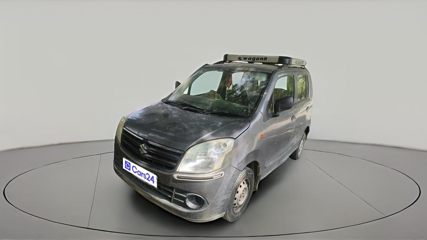 2012 Maruti Wagon R 1.0 LXI CNG, CNG, Manual, 1,89,338 km, exterior