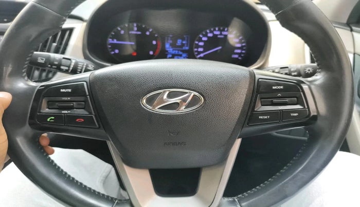 2017 Hyundai Creta SX PLUS AT 1.6 DIESEL, Diesel, Automatic, 1,07,451 km, interior