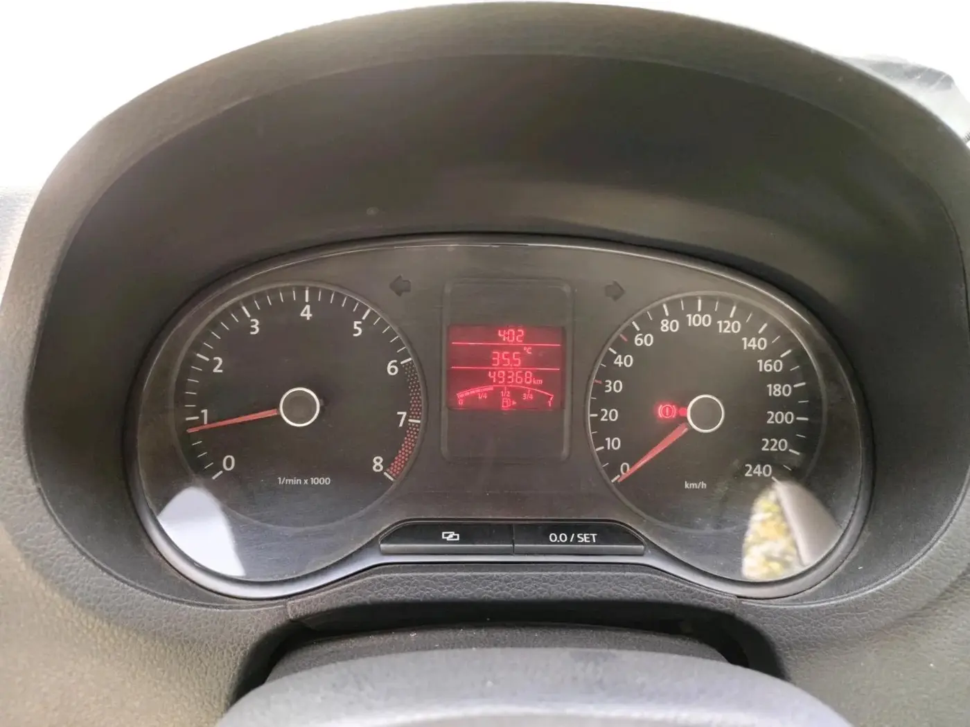2011 Volkswagen Polo TRENDLINE 1.2L PETROL, Petrol, Manual, 49,368 km, interior
