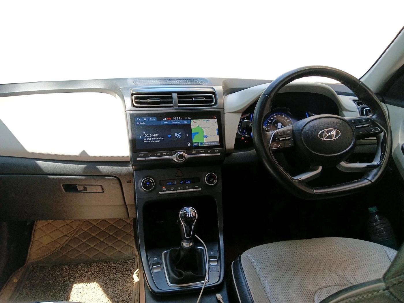 2021 Hyundai Creta SX (O) 1.5 DIESEL, Diesel, Manual, 45,015 km, interior