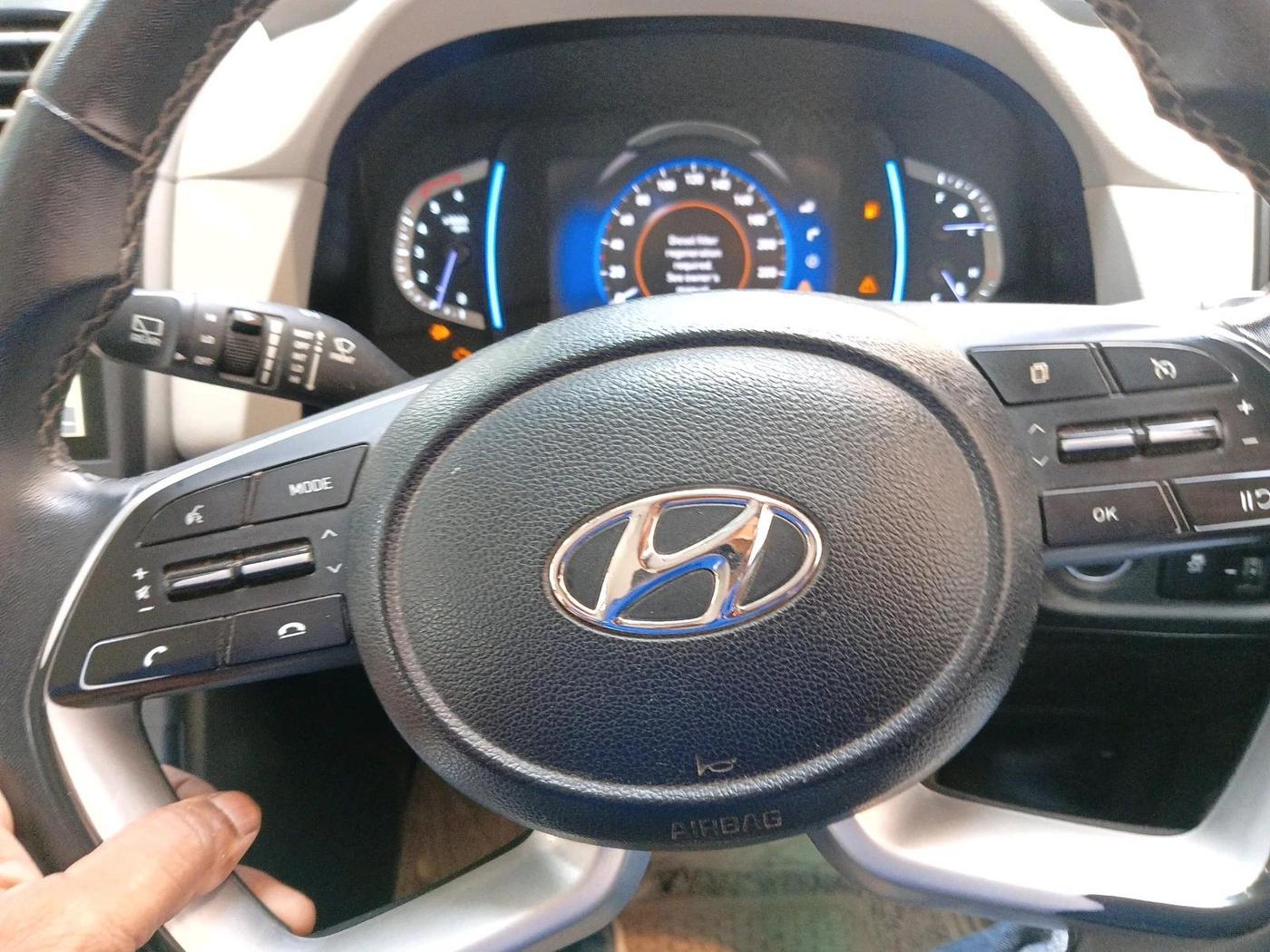2021 Hyundai Creta SX (O) 1.5 DIESEL, Diesel, Manual, 45,015 km, interior