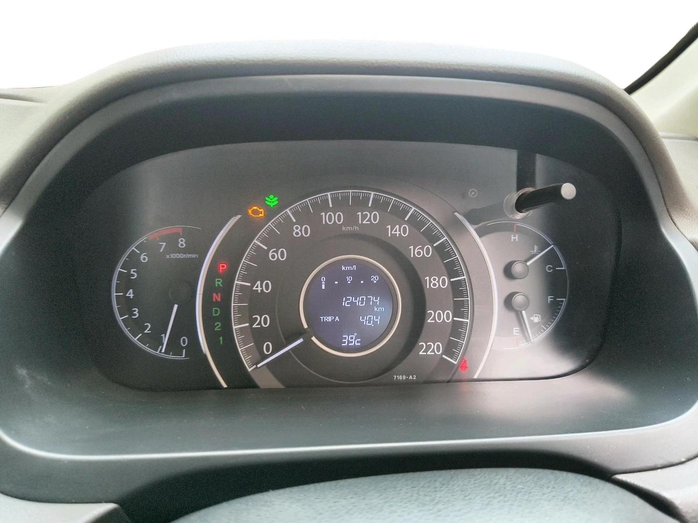 2014 Honda CRV 2.0L I-VTEC 2WD AT, Petrol, Automatic, 1,24,074 km, interior