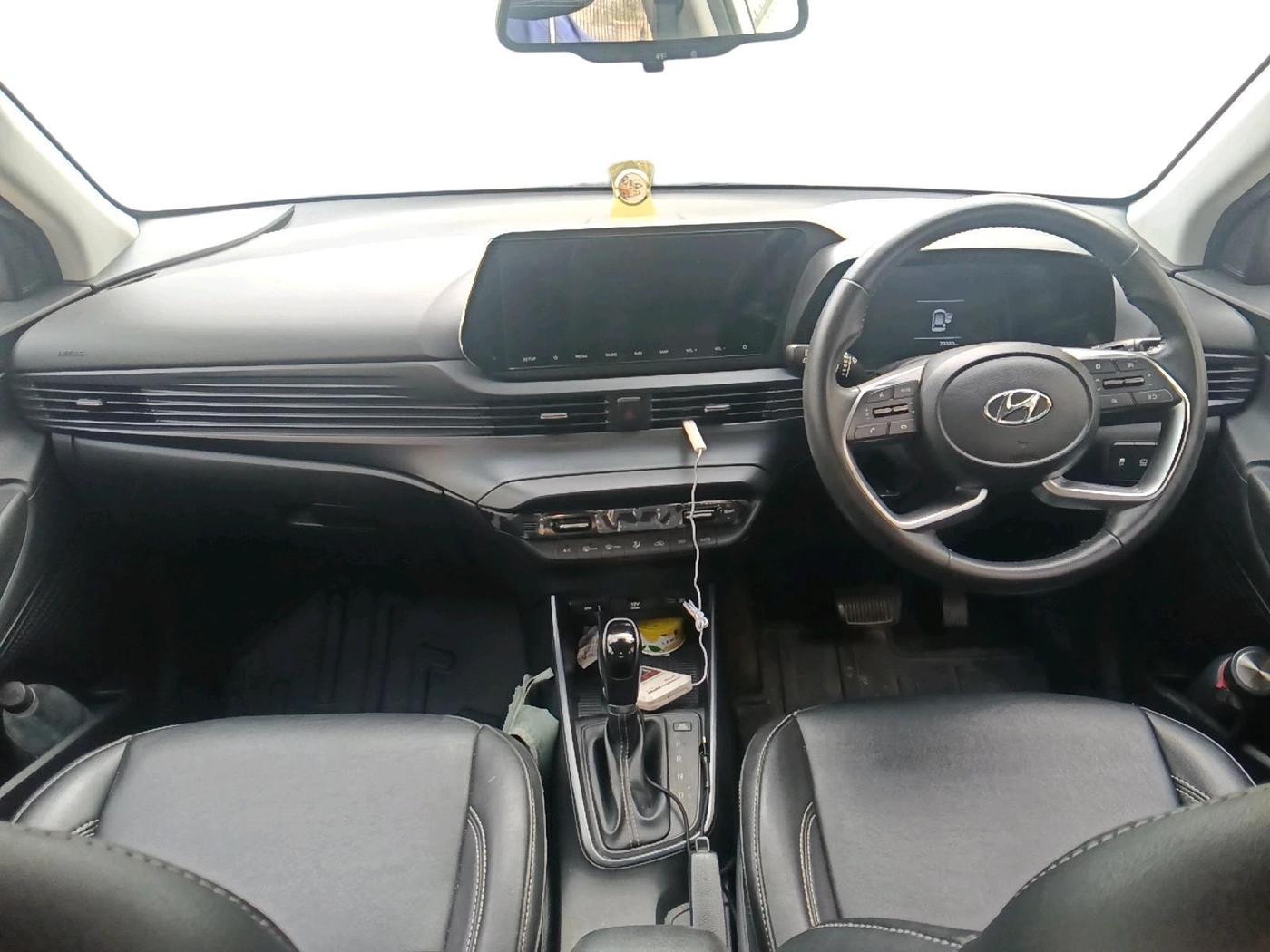 2023 Hyundai NEW I20 ASTA (O) 1.2 AT, Petrol, Automatic, 23,384 km, interior
