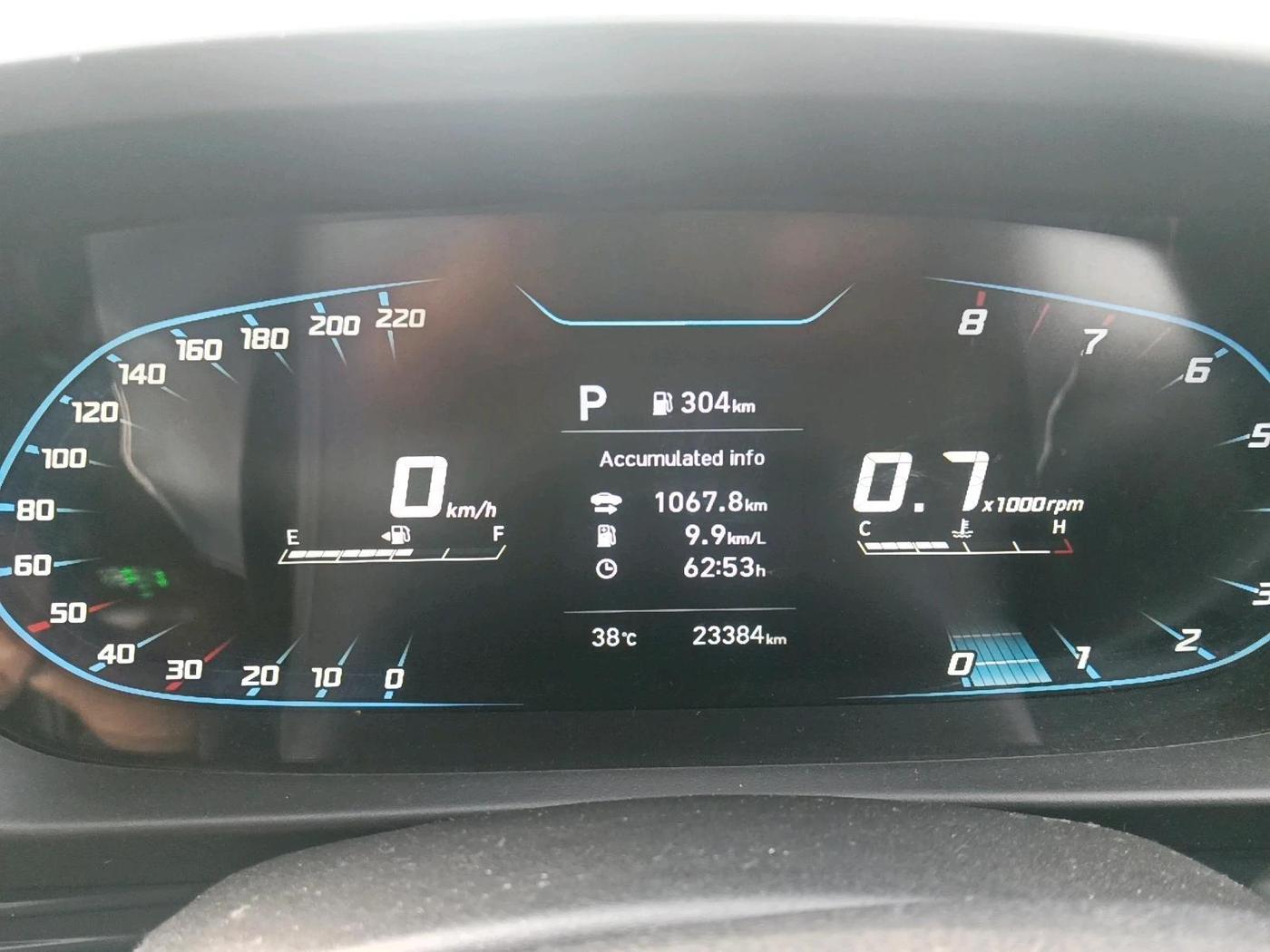 2023 Hyundai NEW I20 ASTA (O) 1.2 AT, Petrol, Automatic, 23,384 km, interior