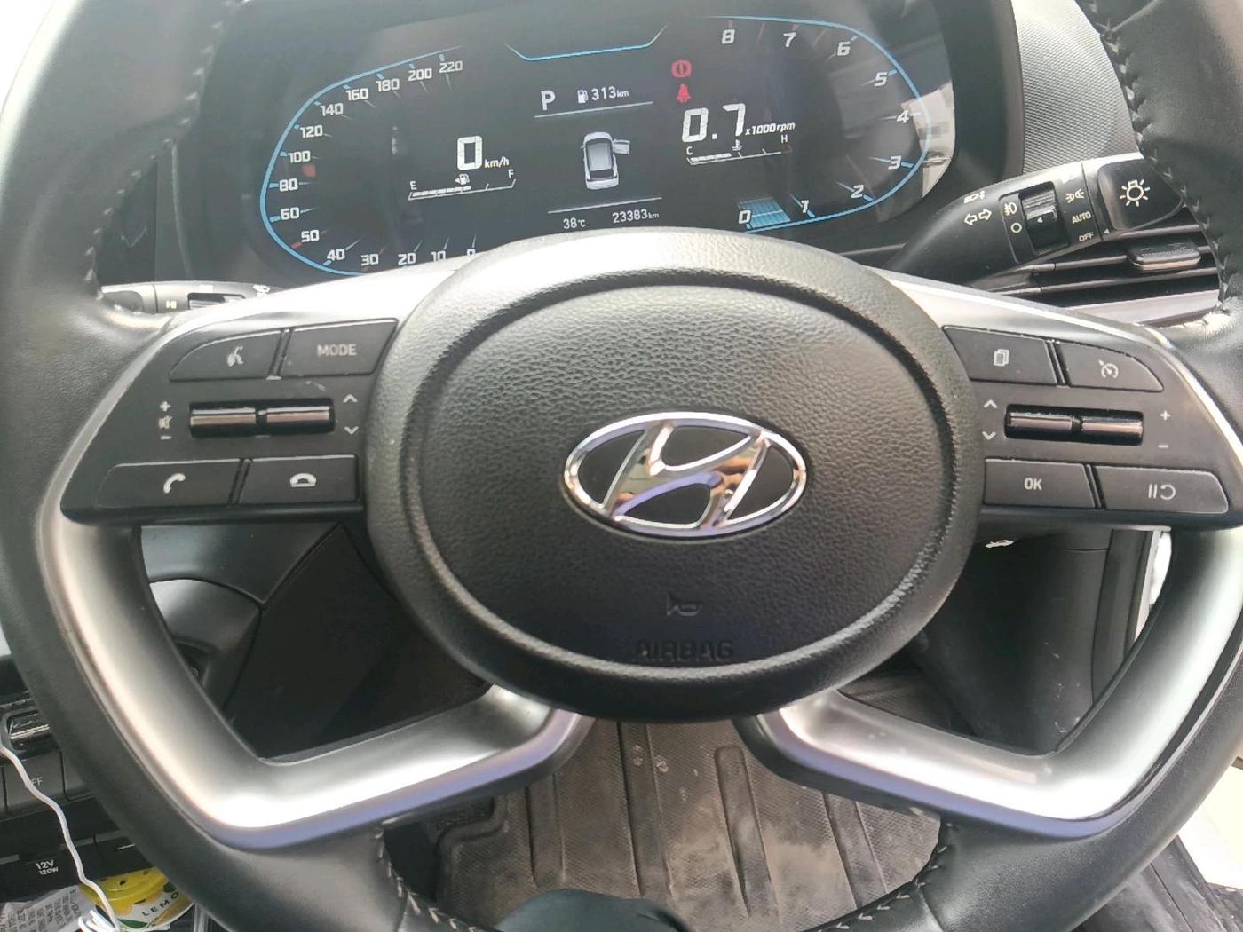 2023 Hyundai NEW I20 ASTA (O) 1.2 AT, Petrol, Automatic, 23,384 km, interior