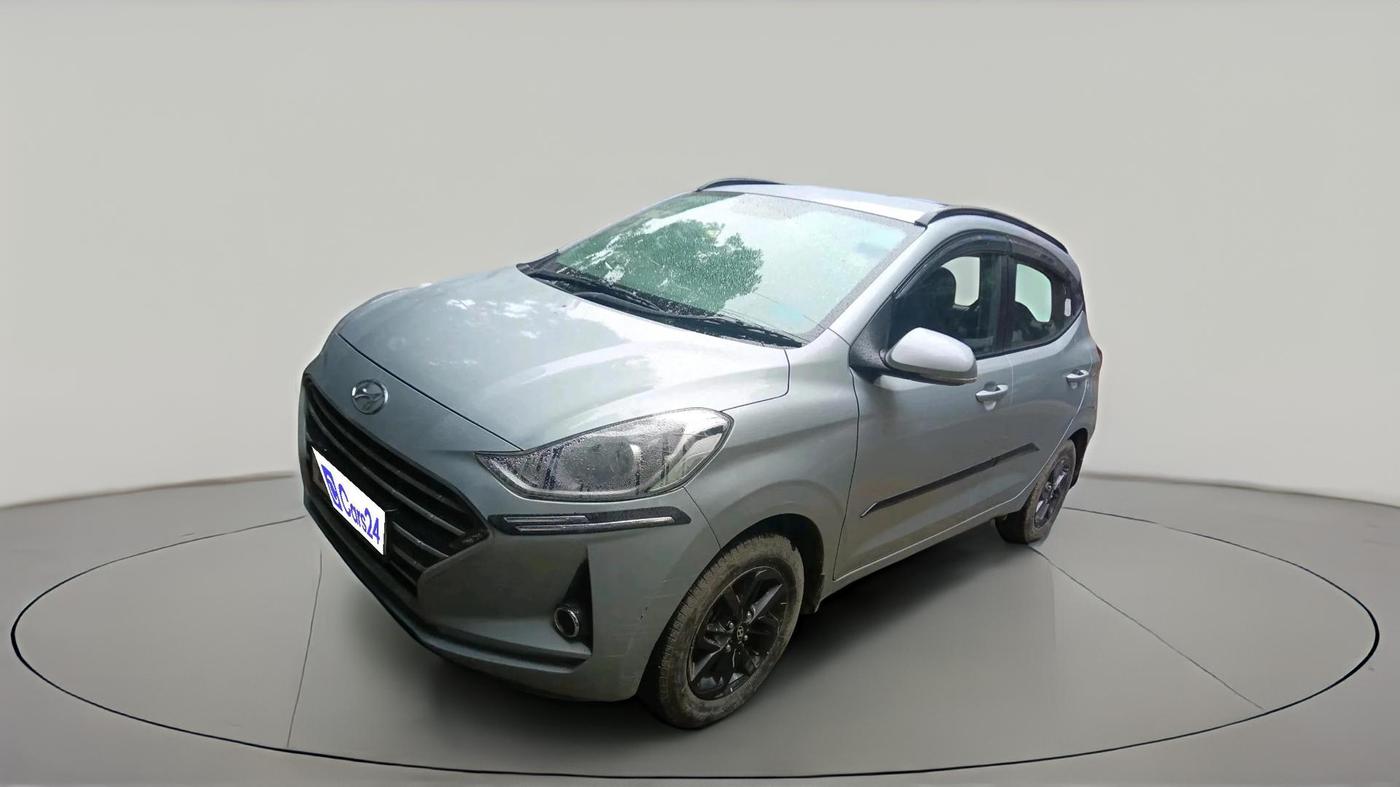 2022 Hyundai GRAND I10 NIOS SPORTZ AMT 1.2 KAPPA VTVT, Petrol, Automatic, 32,624 km, exterior