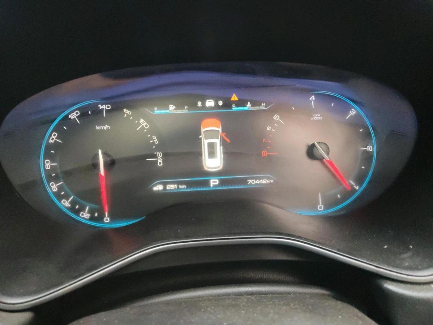 2020 MG HECTOR SHARP 1.5 DCT PETROL, Petrol, Automatic, 70,442 km, interior