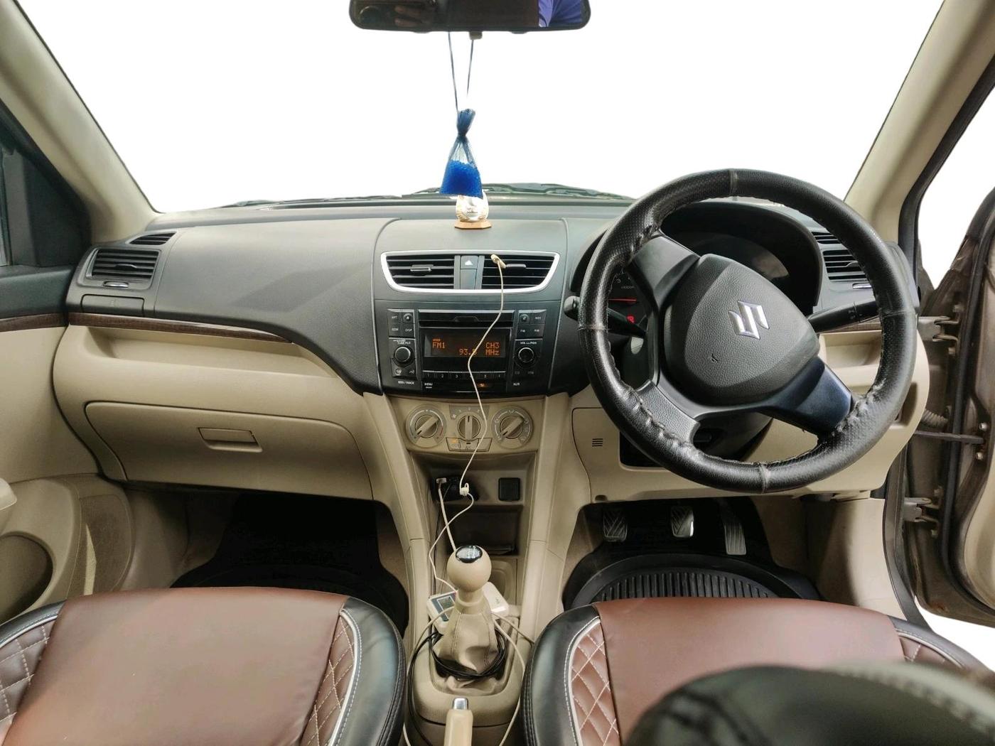2015 Maruti Swift Dzire VXI, Petrol, Manual, 72,385 km, interior