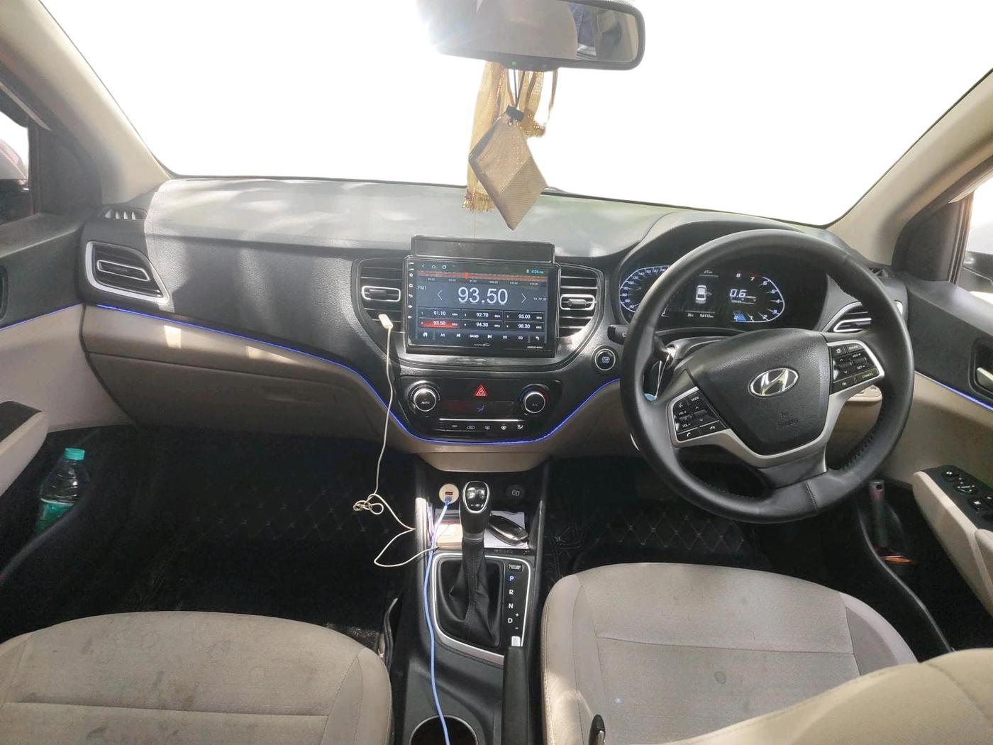 2020 Hyundai Verna SX 1.5 VTVT IVT, Petrol, Automatic, 56,112 km, interior