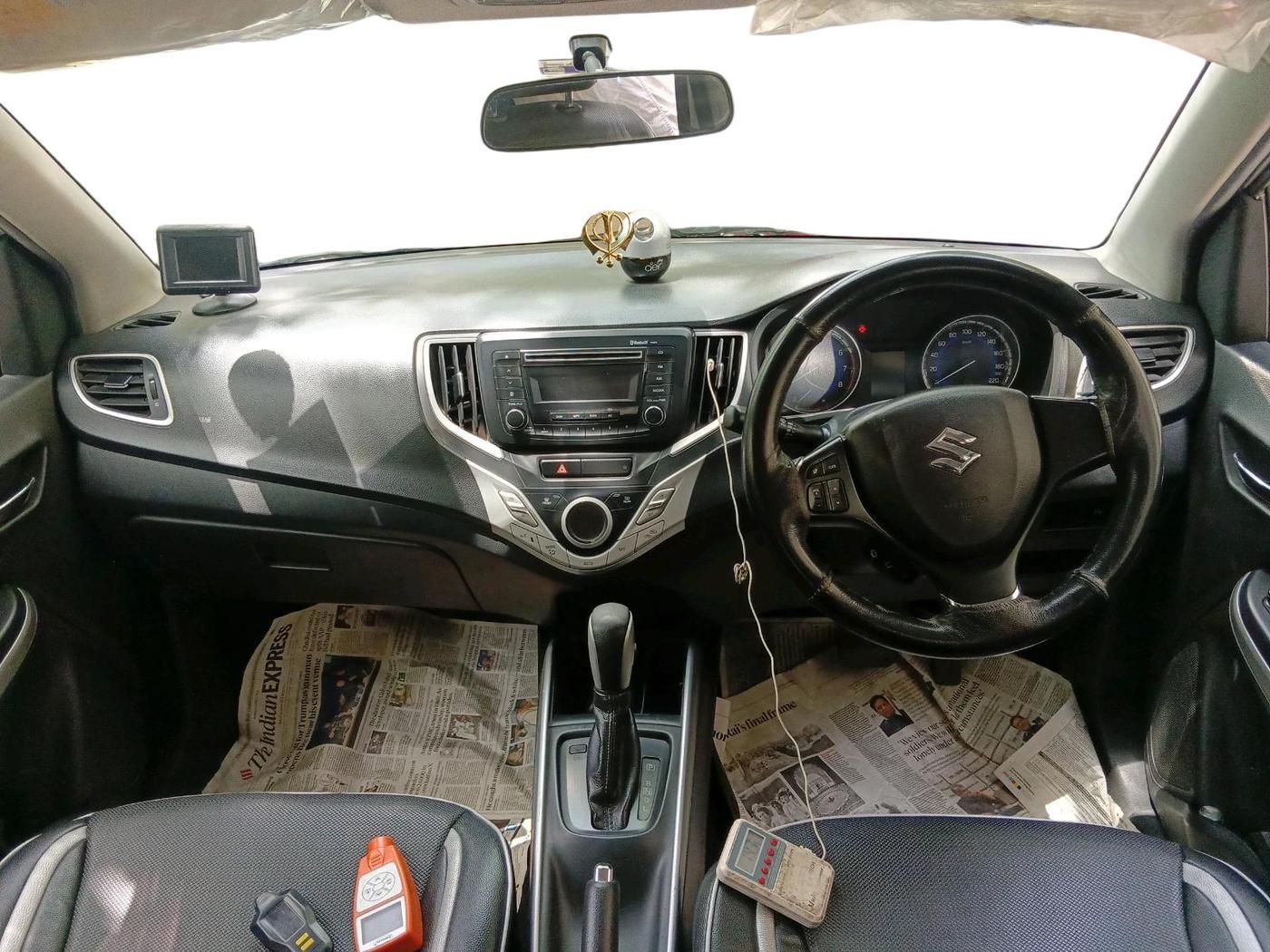 2016 Maruti Baleno DELTA CVT PETROL 1.2, Petrol, Automatic, 66,156 km, interior