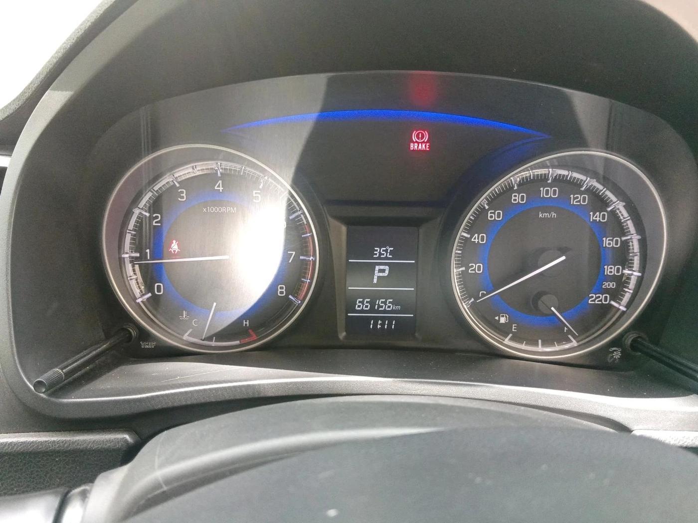 2016 Maruti Baleno DELTA CVT PETROL 1.2, Petrol, Automatic, 66,156 km, interior