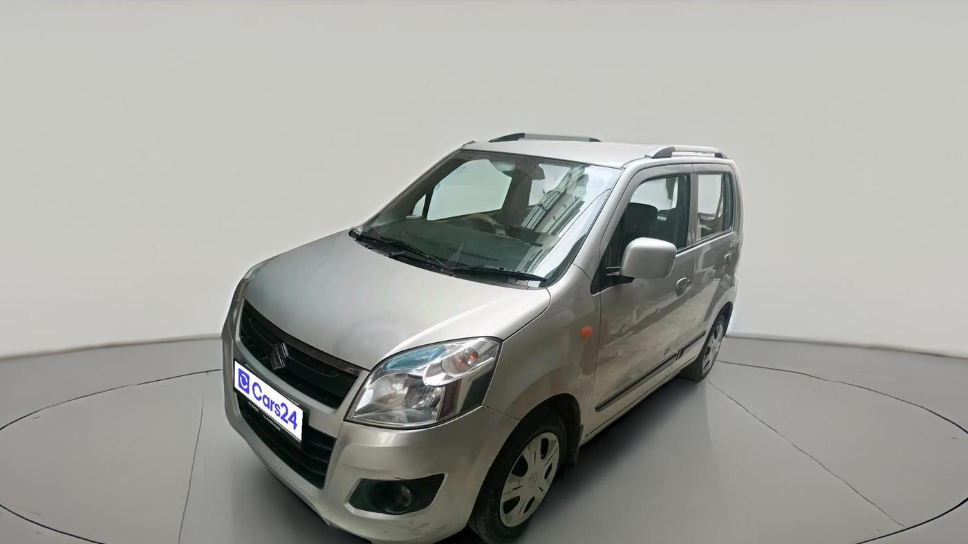 2017 Maruti Wagon R 1.0 VXI, Petrol, Manual, 48,647 km, exterior