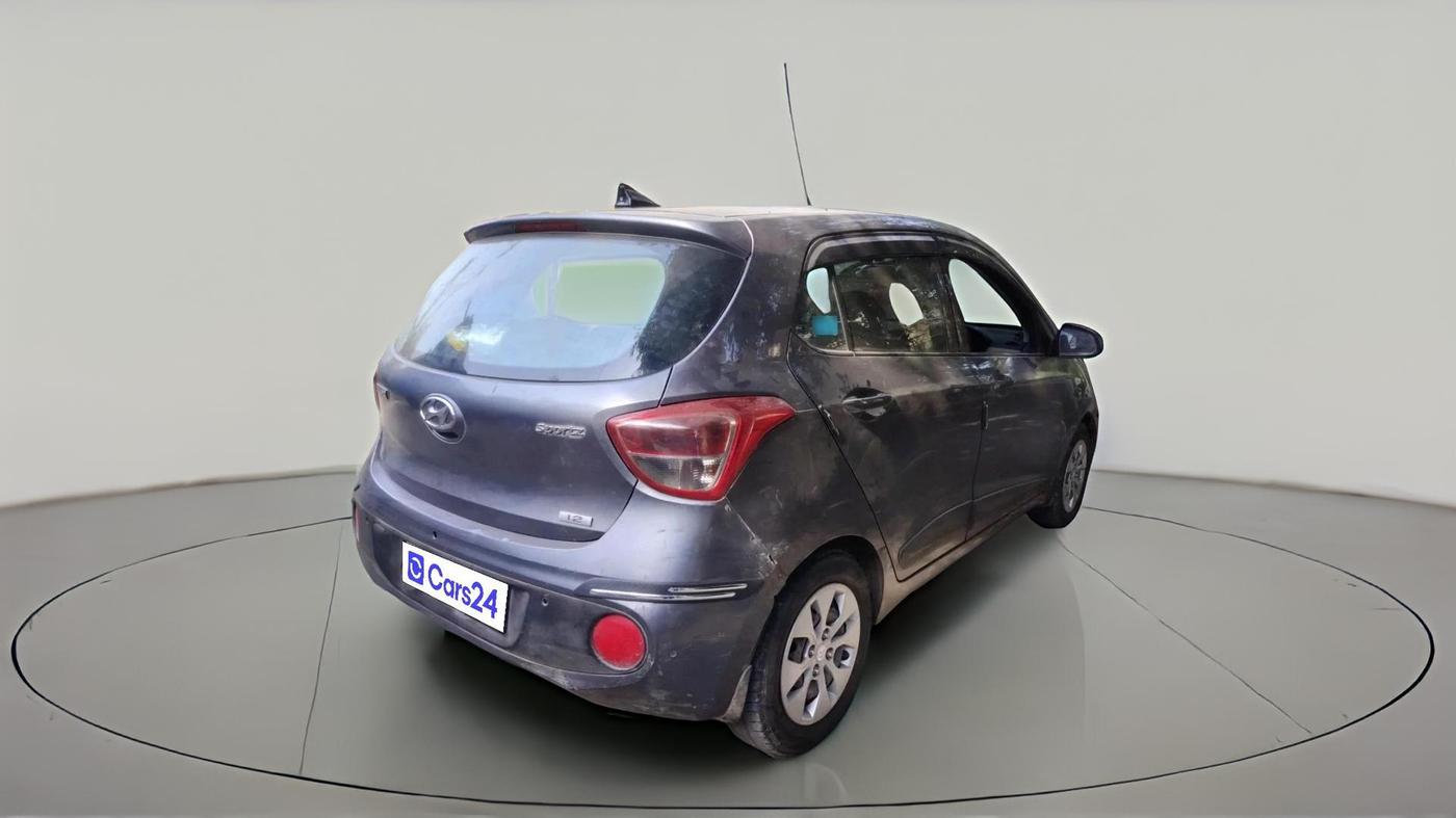 2017 Hyundai Grand i10 SPORTZ 1.2 KAPPA VTVT, Petrol, Manual, 52,239 km, exterior