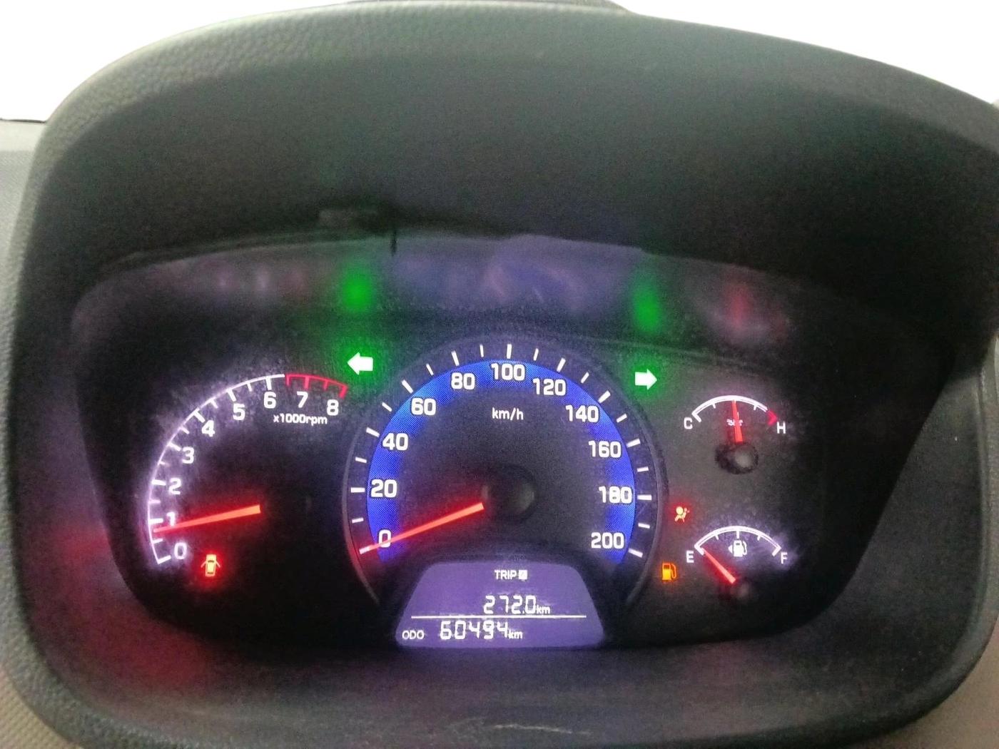 2018 Hyundai Grand i10 MAGNA 1.2 KAPPA VTVT, Petrol, Manual, 60,494 km, interior