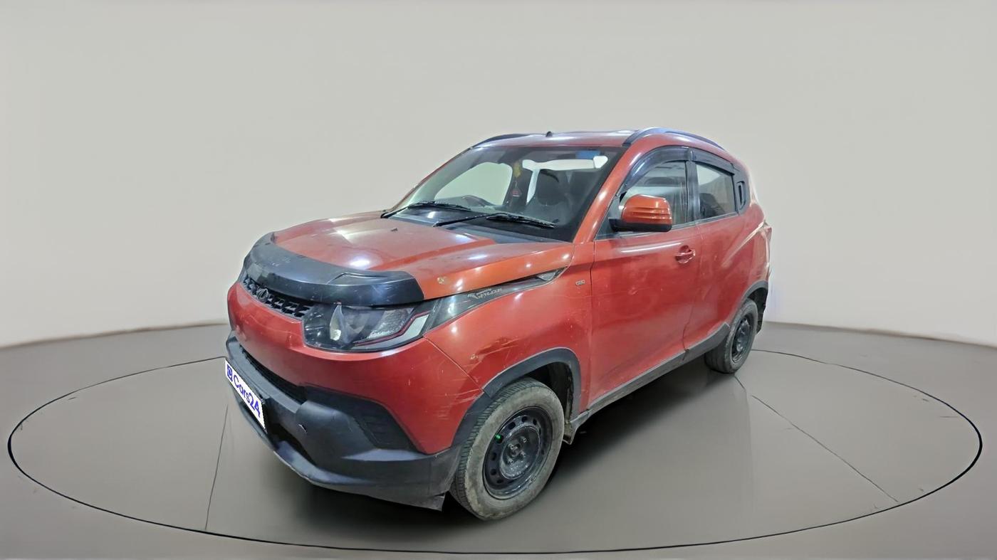 2016 Mahindra Kuv100 K6 PLUS 6 STR, Petrol, Manual, 18,303 km, exterior