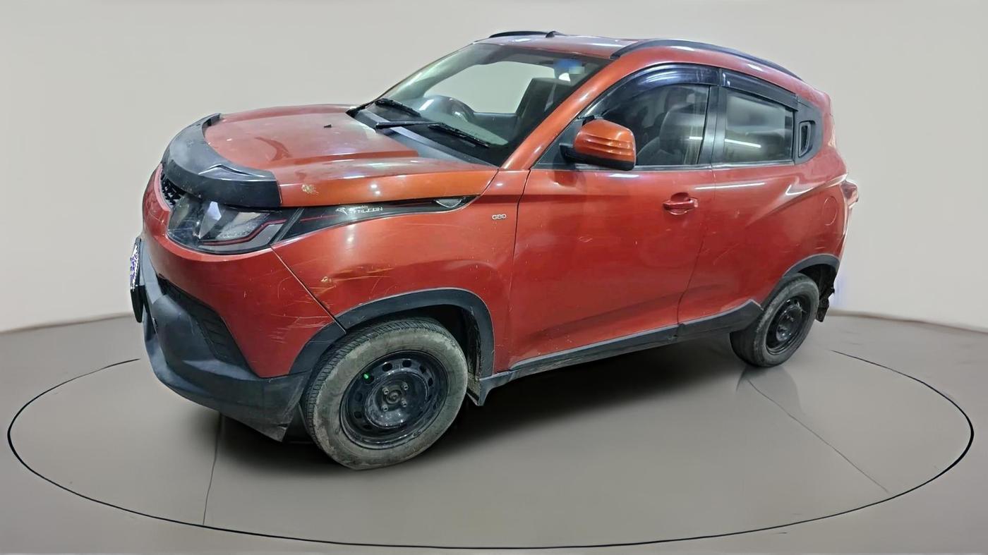 2016 Mahindra Kuv100 K6 PLUS 6 STR, Petrol, Manual, 18,303 km, exterior