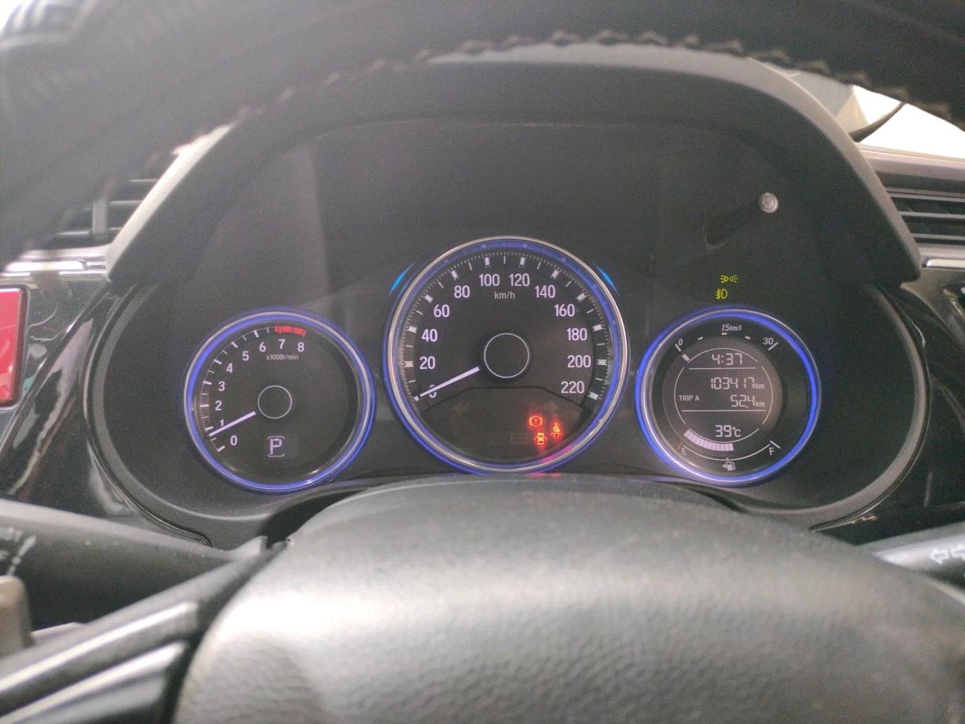 2015 Honda City 1.5L I-VTEC VX CVT, Petrol, Automatic, 1,03,417 km, interior