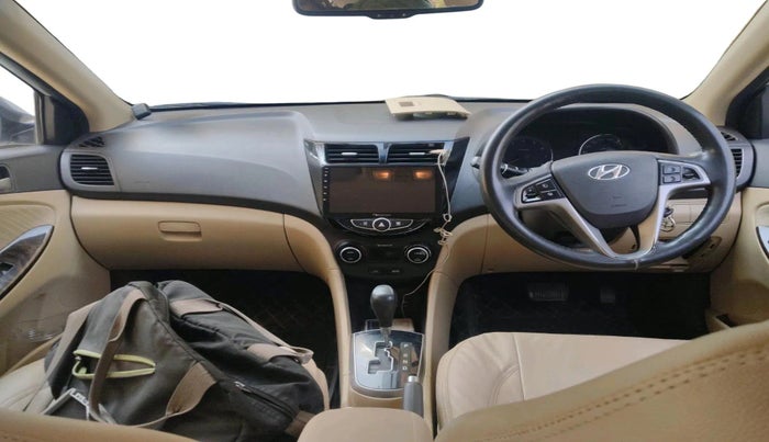 2016 Hyundai Verna FLUIDIC 4S1.6 VTVT SX AT, Petrol, Automatic, 58,500 km, interior