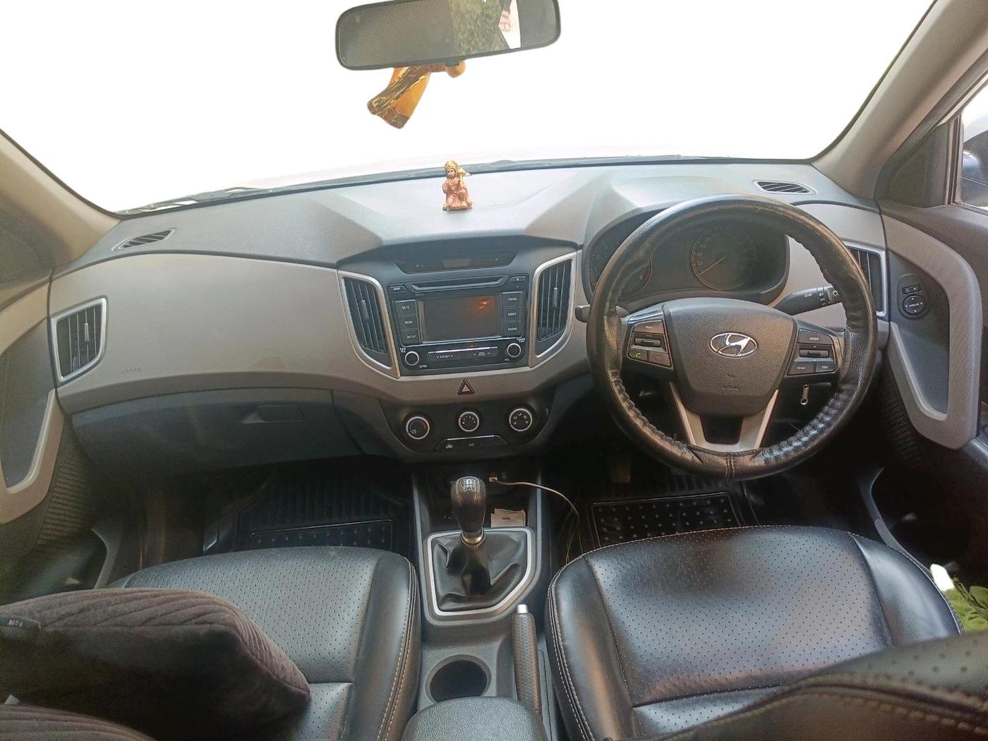 2016 Hyundai Creta E PLUS 1.6 PETROL, Petrol, Manual, 46,910 km, interior