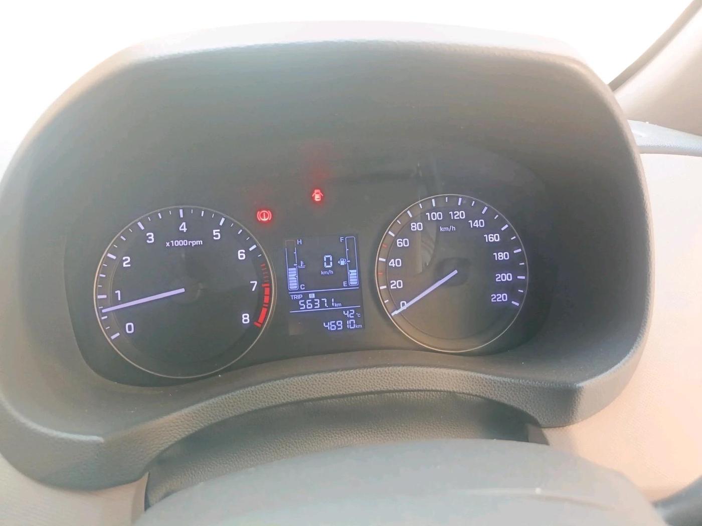 2016 Hyundai Creta E PLUS 1.6 PETROL, Petrol, Manual, 46,910 km, interior