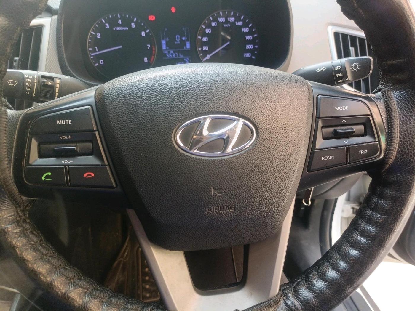 2016 Hyundai Creta E PLUS 1.6 PETROL, Petrol, Manual, 46,910 km, interior