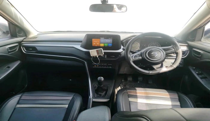 2022 Maruti BREZZA VXI SMART HYBRID, Petrol, Manual, 24,835 km, interior