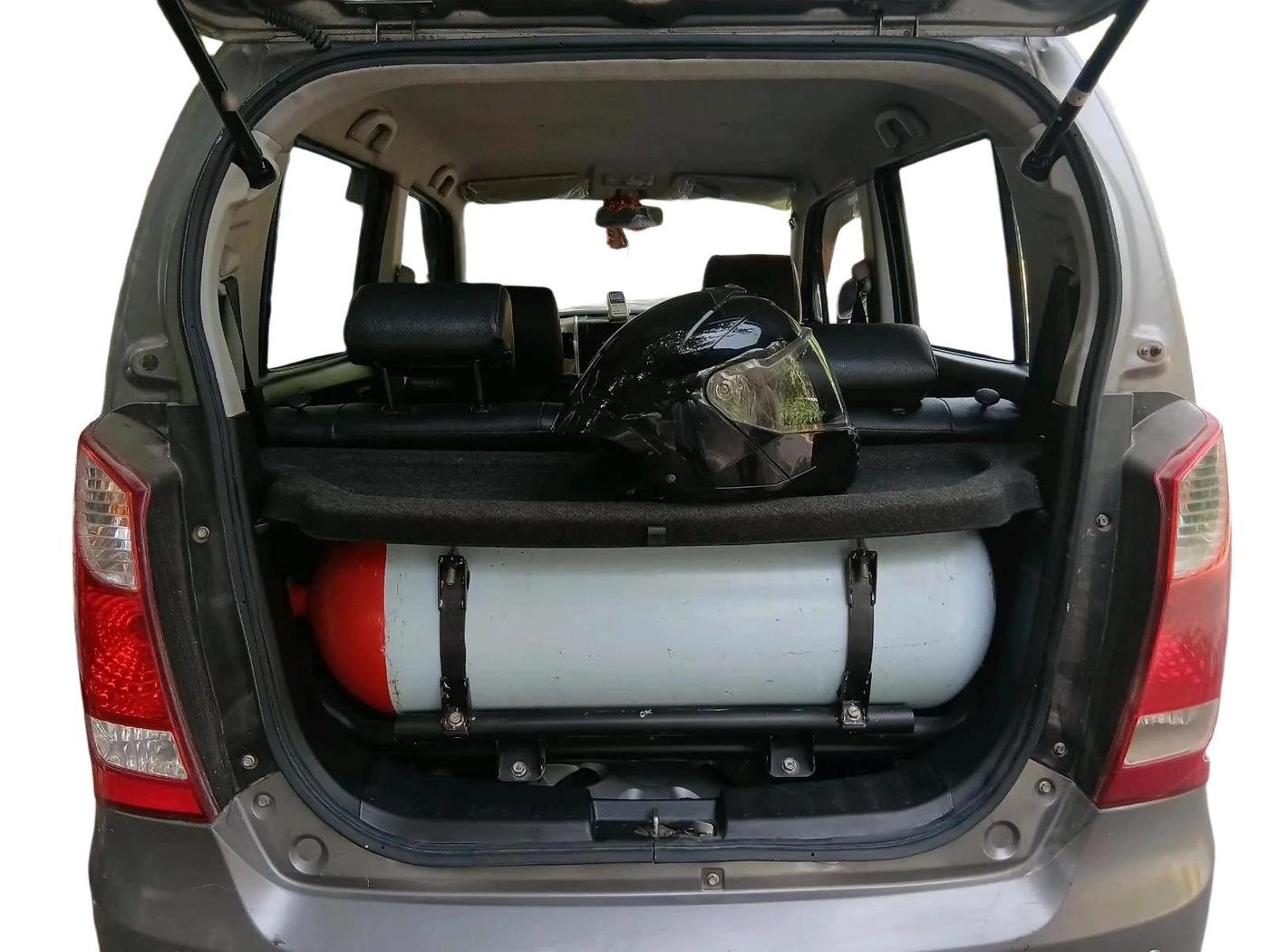 2018 Maruti Wagon R 1.0 LXI CNG, CNG, Manual, 52,892 km, exterior