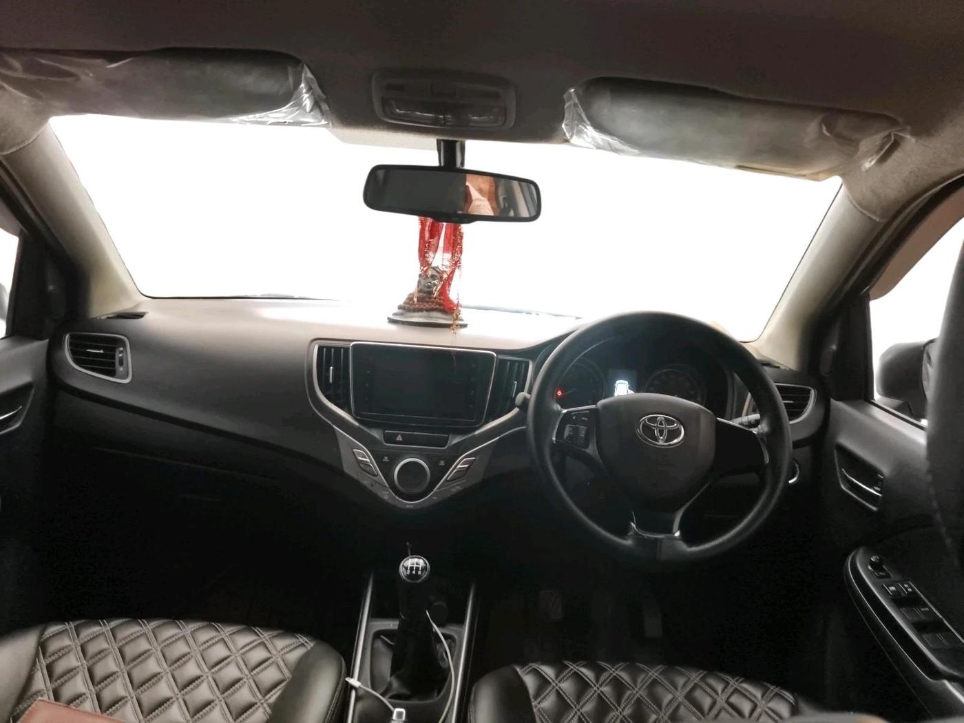 2021 Toyota Glanza G, Petrol, Manual, 1,19,850 km, interior