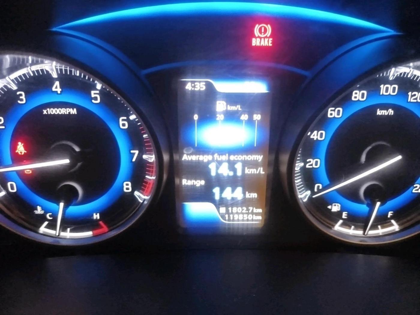 2021 Toyota Glanza G, Petrol, Manual, 1,19,850 km, interior