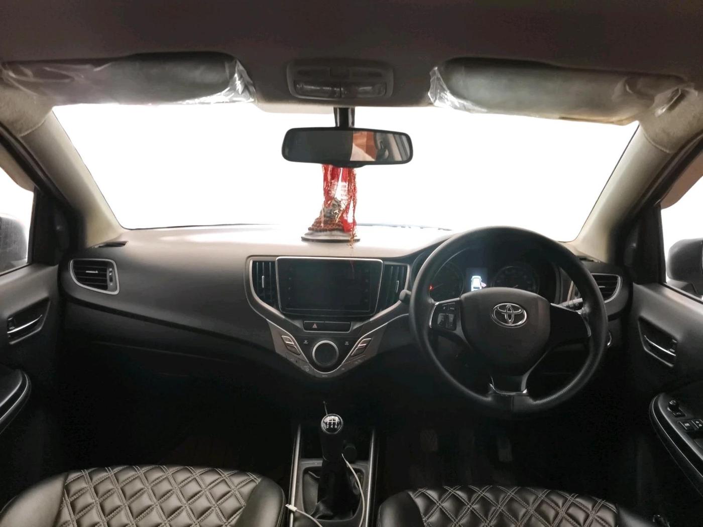 2021 Toyota Glanza G, Petrol, Manual, 1,19,850 km, interior