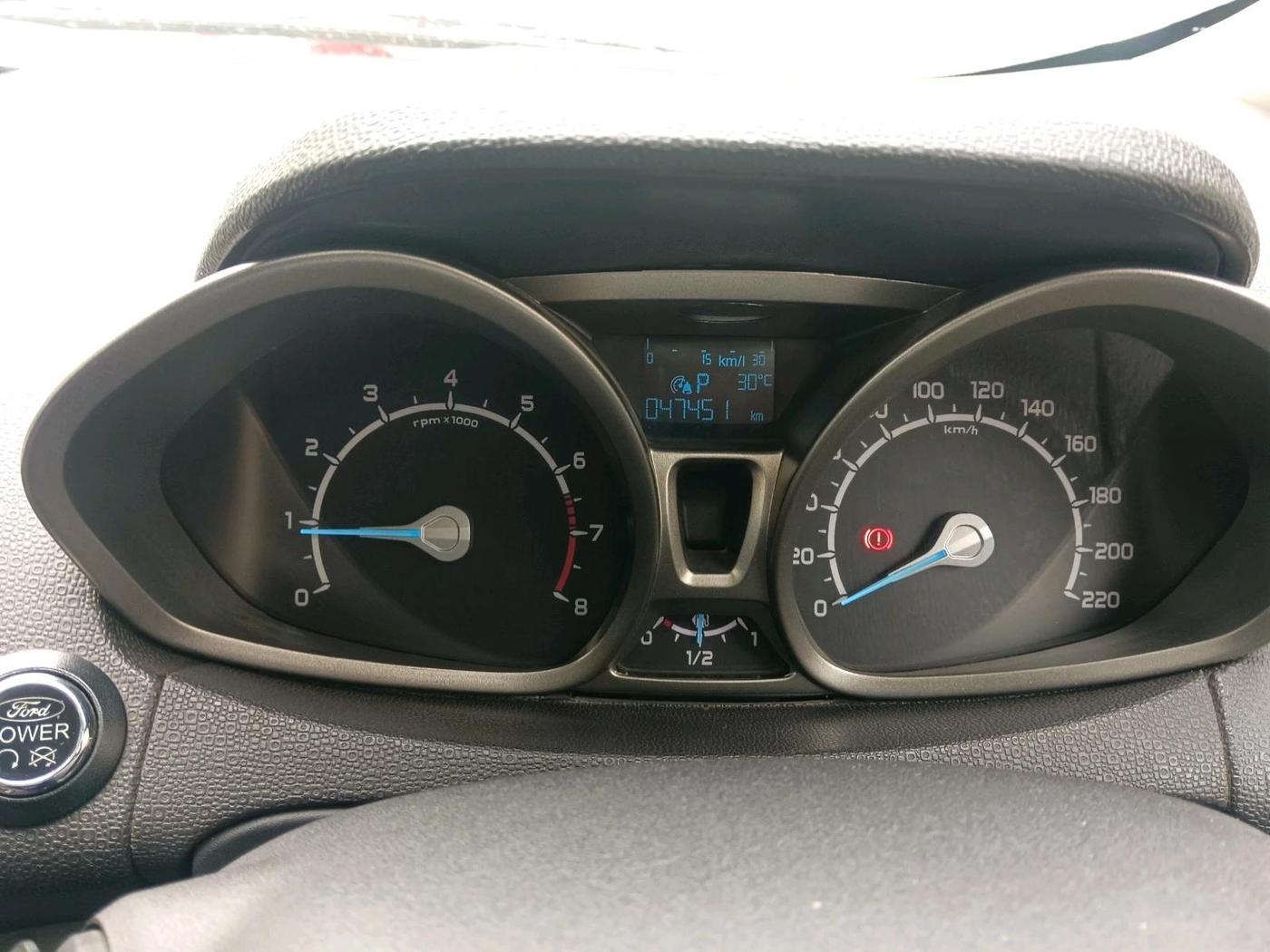 2015 Ford Ecosport TITANIUM 1.5L PETROL AT, Petrol, Automatic, 47,451 km, interior