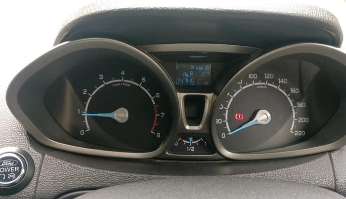 2015 Ford Ecosport TITANIUM 1.5L PETROL AT, Petrol, Automatic, 47,451 km, interior