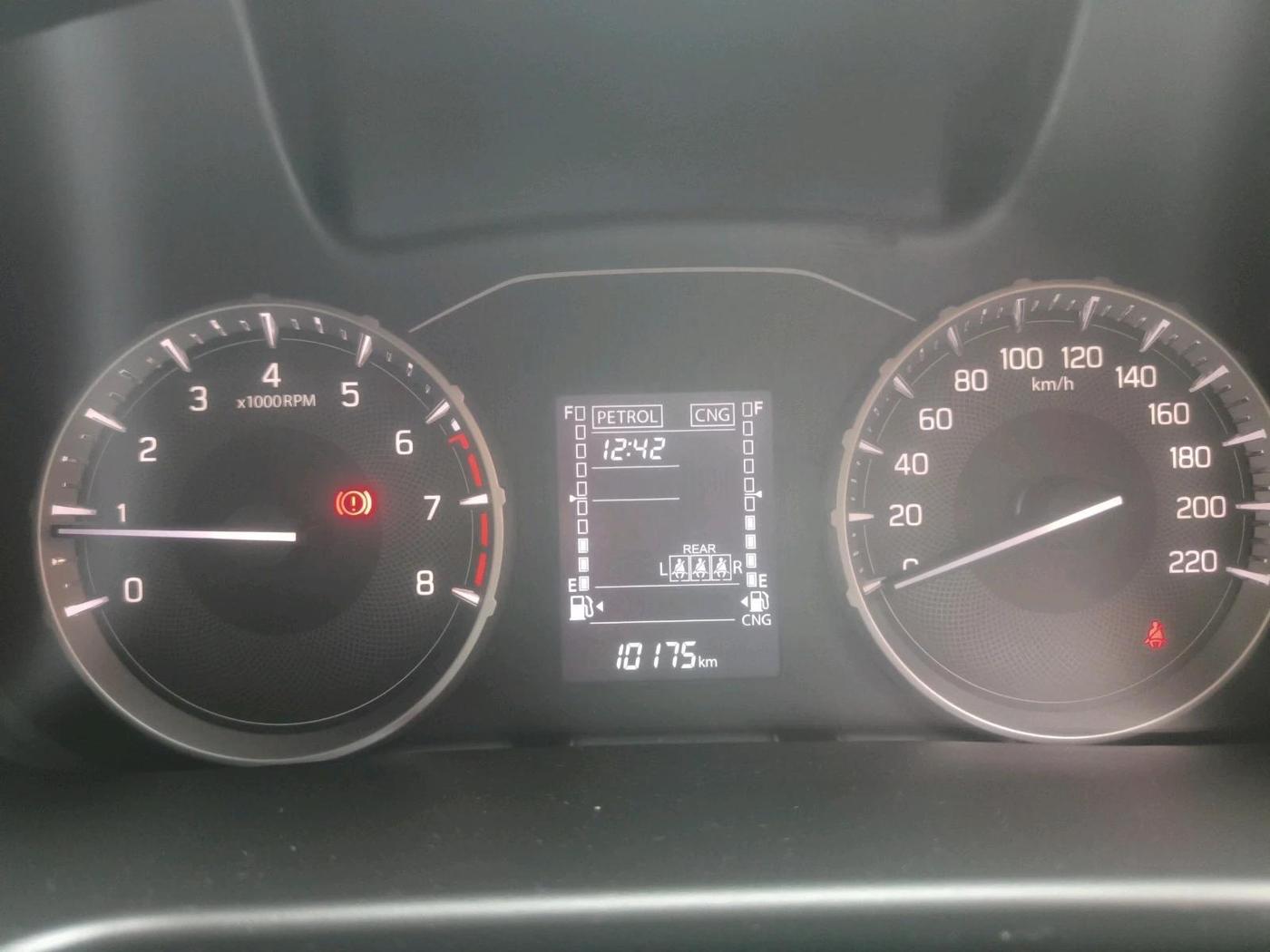 2025 Maruti BREZZA LXI S- CNG, CNG, Manual, 10,175 km, interior