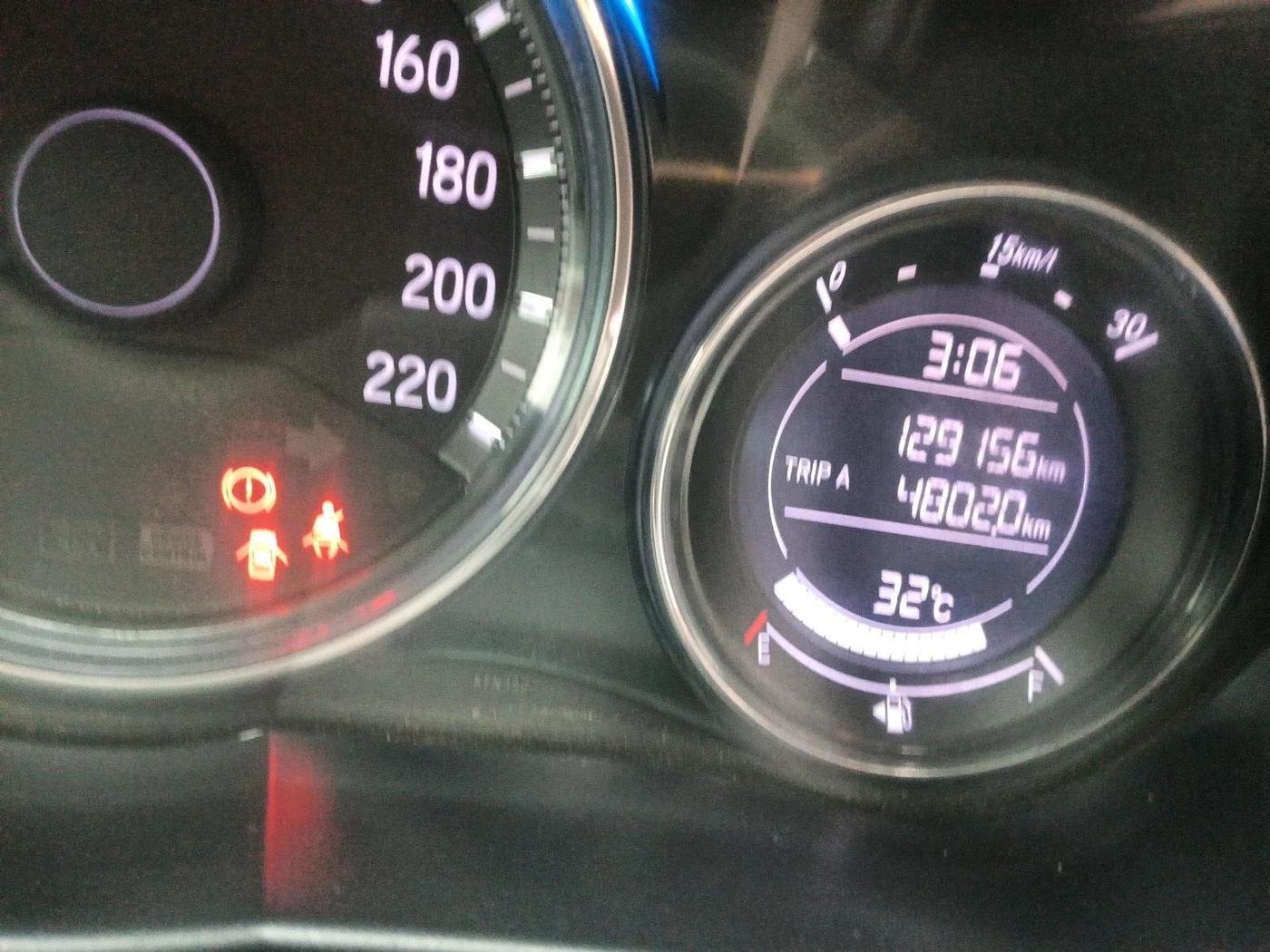 2017 Honda City 1.5L I-VTE V CVT, Petrol, Automatic, 1,29,156 km, interior