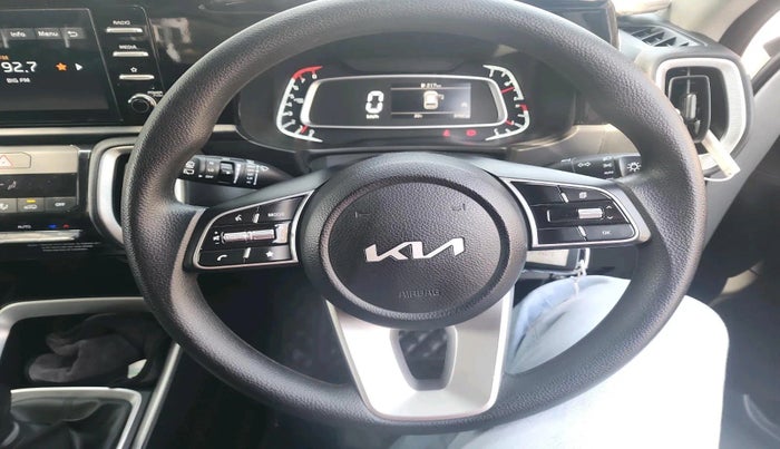 2024 KIA SONET HTK (O) 1.2 Petrol MT, Petrol, Manual, 3,702 km, interior