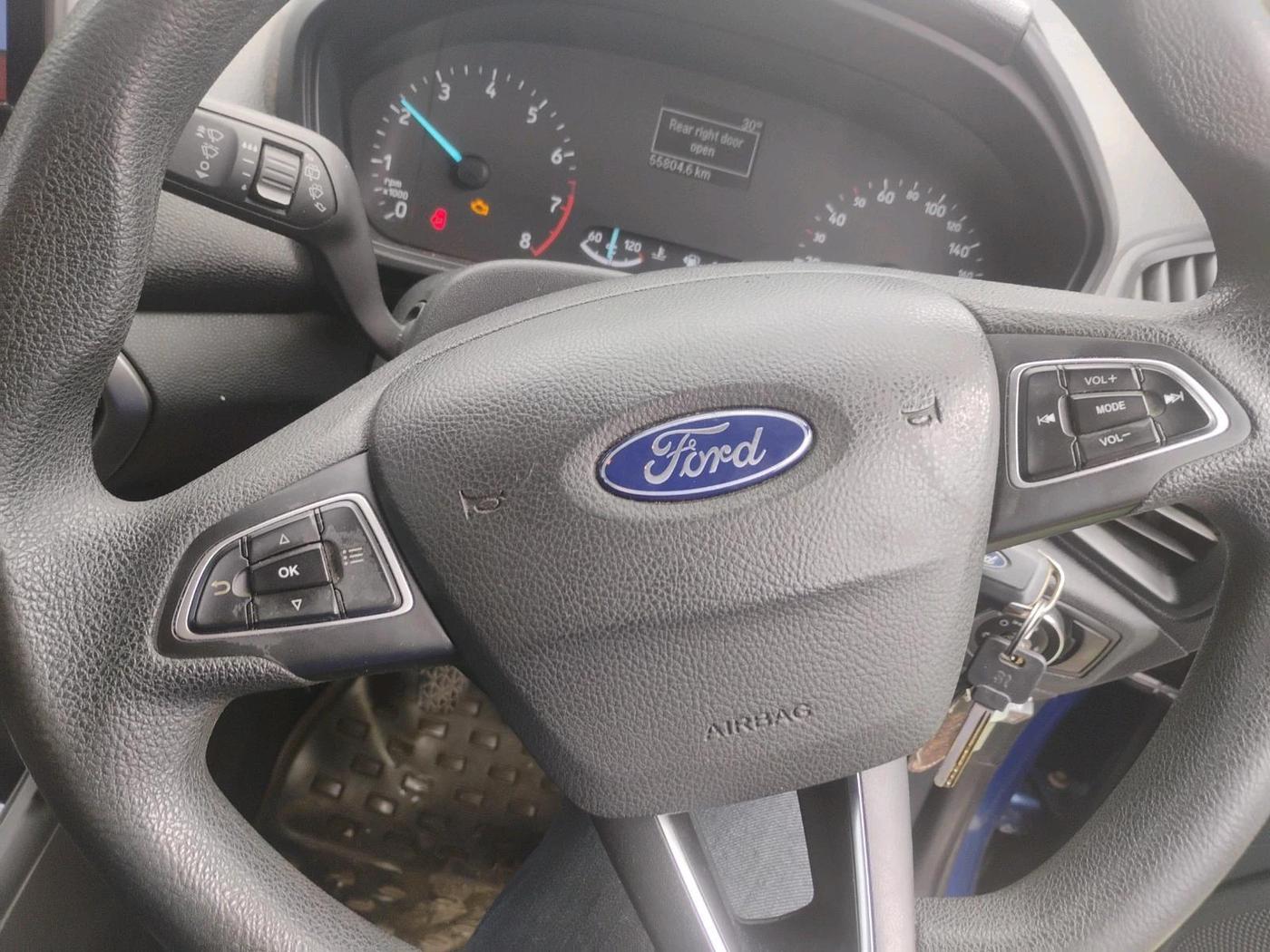 2018 Ford Ecosport TREND 1.5L PETROL, CNG, Manual, 55,804 km, interior
