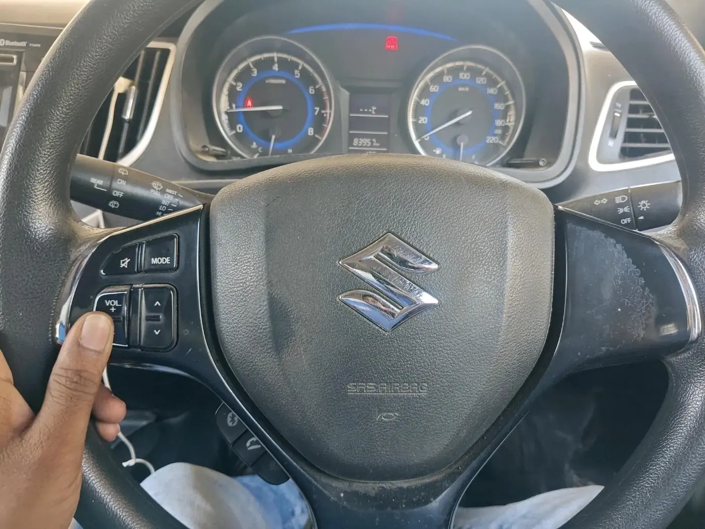 2015 Maruti Baleno DELTA PETROL 1.2, Petrol, Manual, 83,957 km, interior
