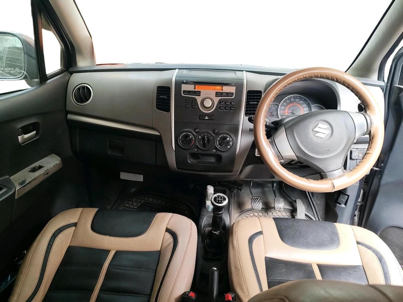 2011 Maruti Wagon R 1.0 VXI, CNG, Manual, 1,56,160 km, interior