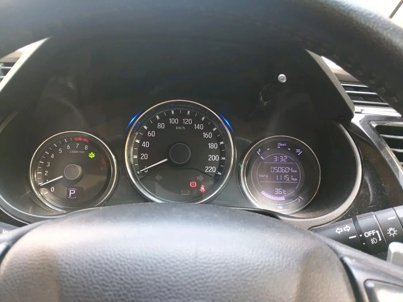 2019 Honda City 1.5L I-VTEC ZX CVT, Petrol, Automatic, 50,604 km, interior