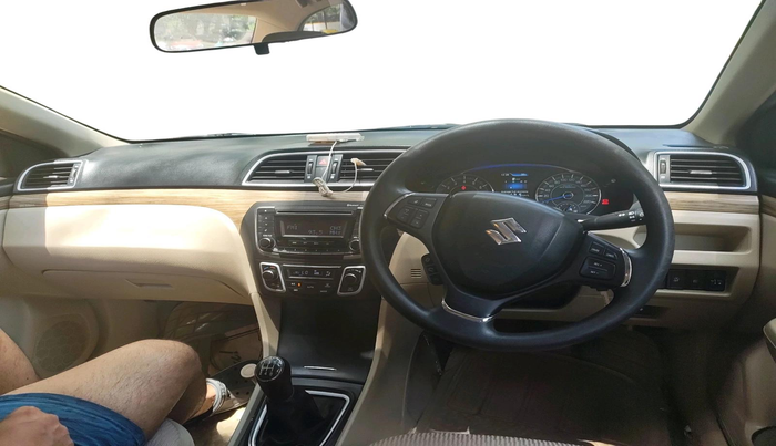 2019 Maruti Ciaz DELTA 1.5 SHVS MT PETROL, Petrol, Manual, 99,166 km, interior