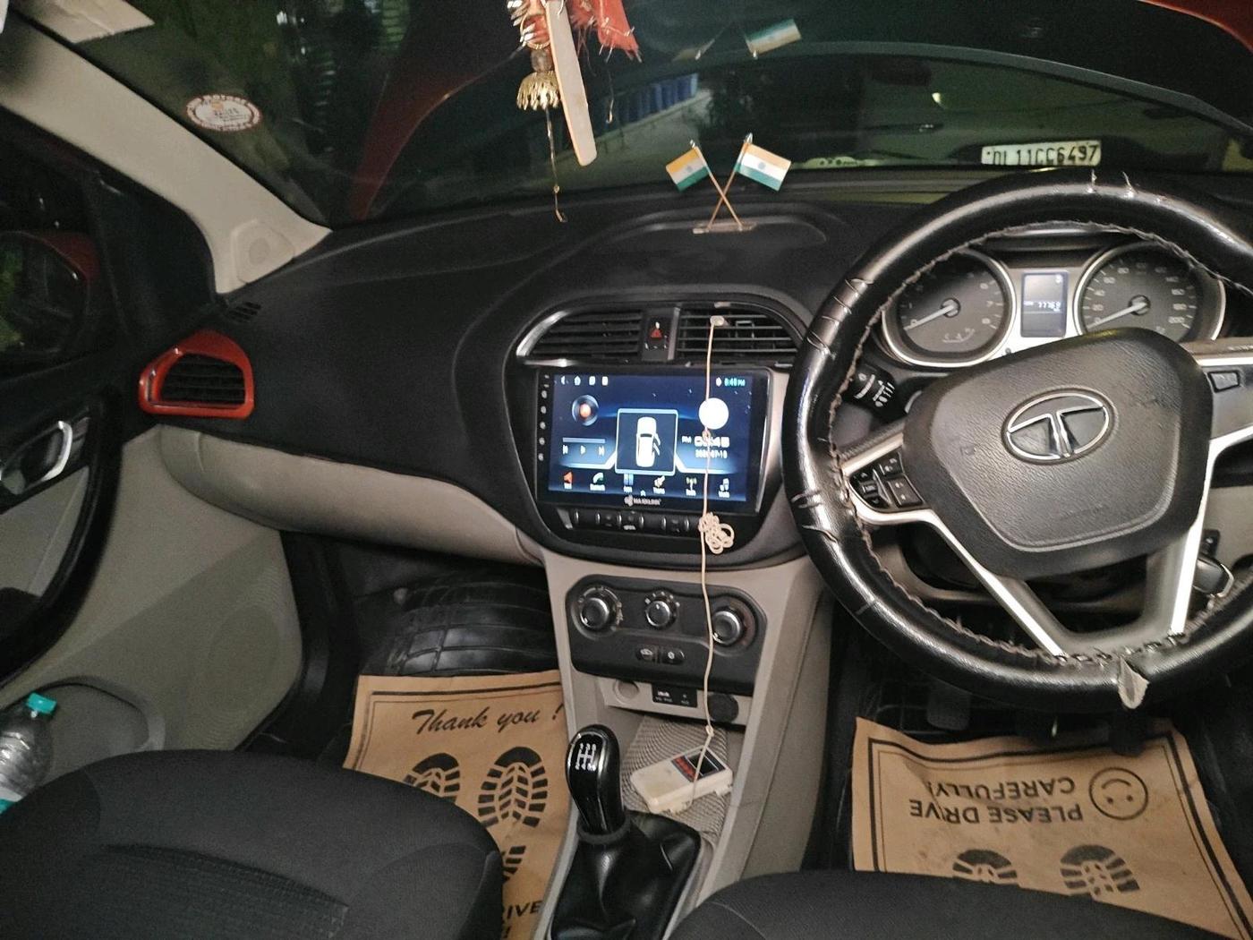 2016 Tata Tiago XZ PETROL, CNG, Manual, 77,769 km, interior