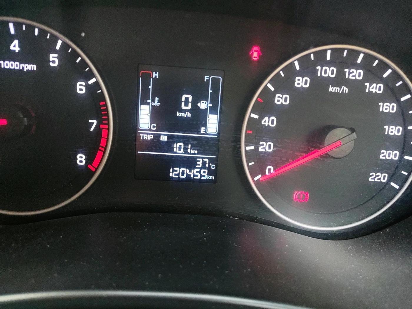 2018 Hyundai Elite i20 SPORTZ 1.2, CNG, Manual, 1,20,459 km, interior